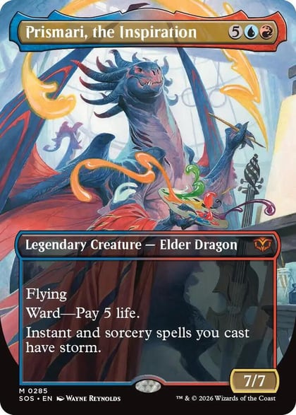 Prismari, the Inspiration (Borderless), Secrets of Strixhaven 285