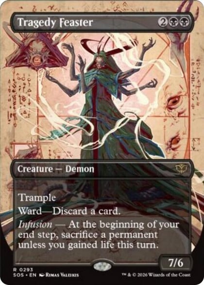Tragedy Feaster (Borderless), Secrets of Strixhaven 293