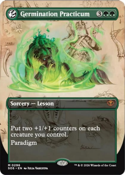 Germination Practicum (Borderless), Secrets of Strixhaven 296