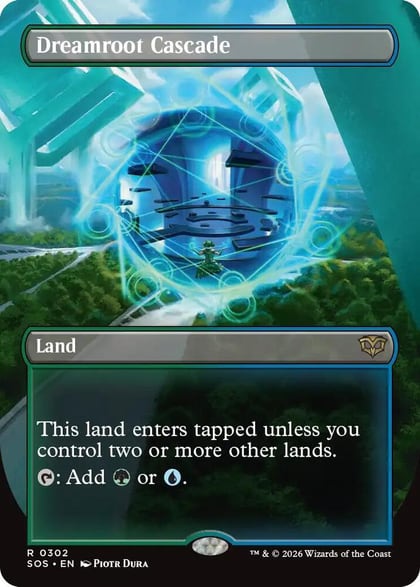 Dreamroot Cascade (Borderless), Secrets of Strixhaven 302