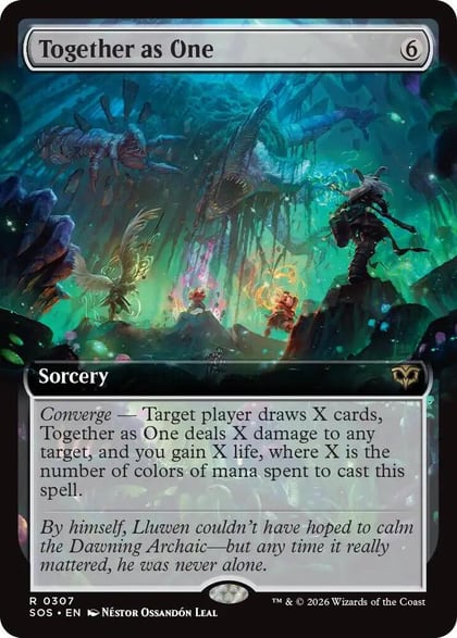 Together as One (Extended Art), Secrets of Strixhaven 307