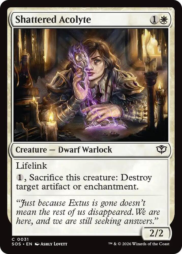 Shattered Acolyte, Secrets of Strixhaven 31