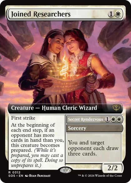 Joined Researchers (Extended Art), Secrets of Strixhaven 312