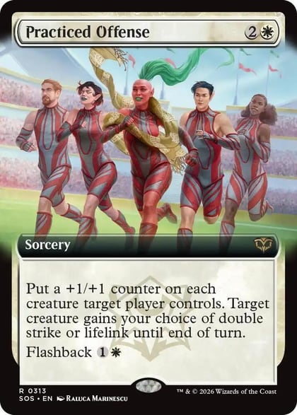 Practiced Offense (Extended Art), Secrets of Strixhaven 313