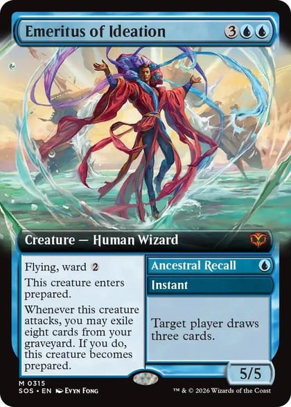 Emeritus of Ideation (Extended Art), Secrets of Strixhaven 315