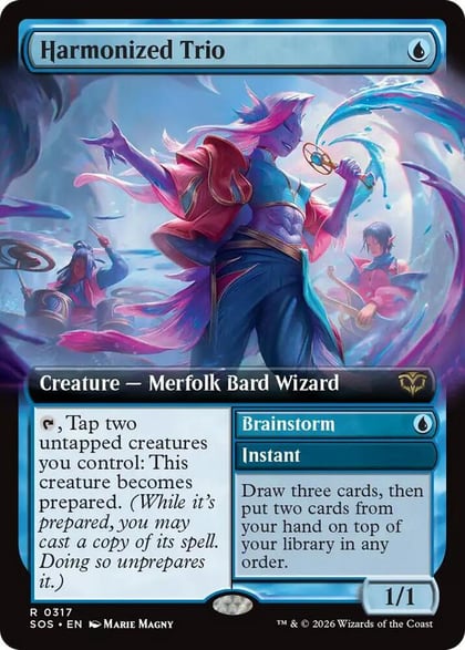 Harmonized Trio (Extended Art), Secrets of Strixhaven 317