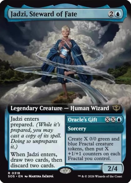 Jadzi, Steward of Fate (Extended Art), Secrets of Strixhaven 318