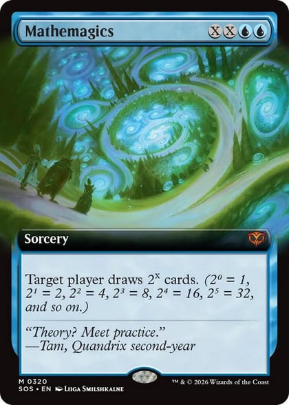 Mathemagics (Extended Art), Secrets of Strixhaven 320