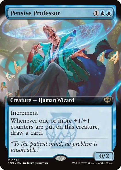 Pensive Professor (Extended Art), Secrets of Strixhaven 321