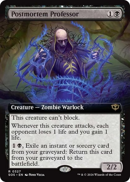Postmortem Professor (Extended Art), Secrets of Strixhaven 327