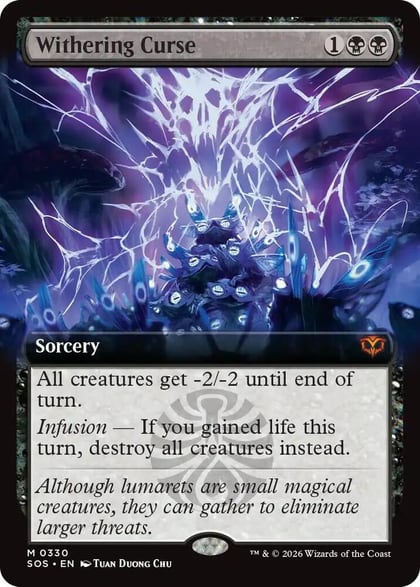 Withering Curse (Extended Art), Secrets of Strixhaven 330