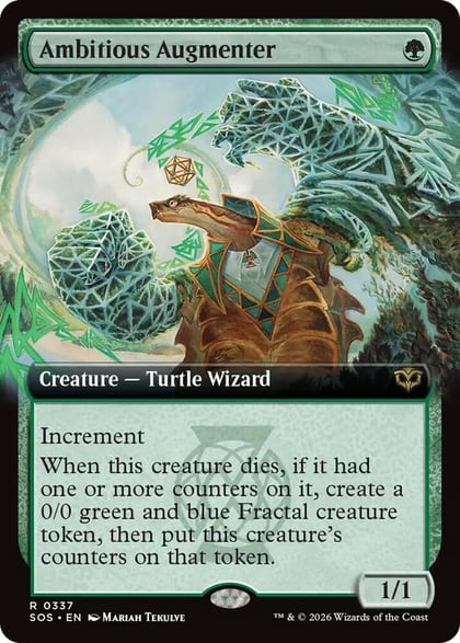 Ambitious Augmenter (Extended Art), Secrets of Strixhaven 337