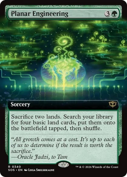 Planar Engineering (Extended Art), Secrets of Strixhaven 340