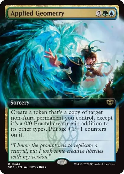 Applied Geometry (Extended Art), Secrets of Strixhaven 343
