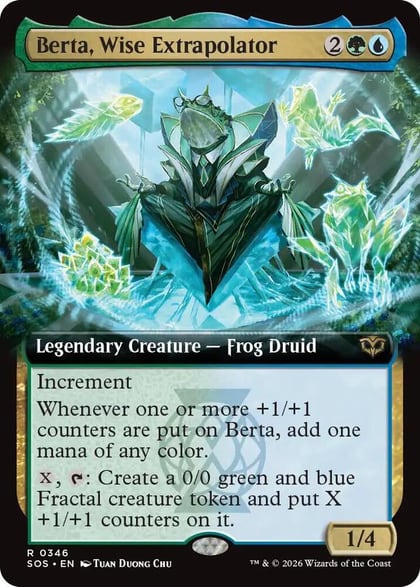 Berta, Wise Extrapolator (Extended Art), Secrets of Strixhaven 346