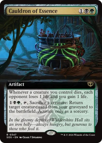 Cauldron of Essence (Extended Art), Secrets of Strixhaven 347