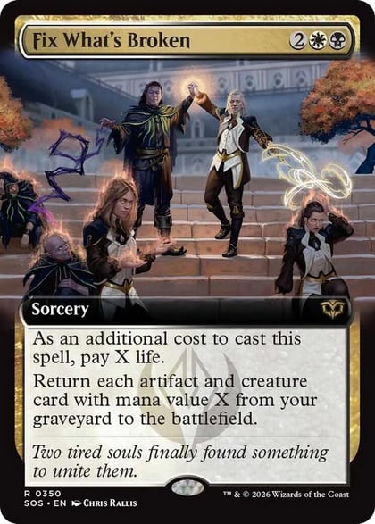 Fix What's Broken (Extended Art), Secrets of Strixhaven 350