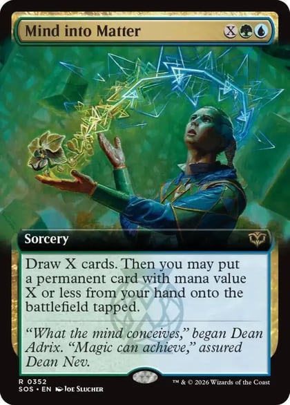 Mind into Matter (Extended Art), Secrets of Strixhaven 352