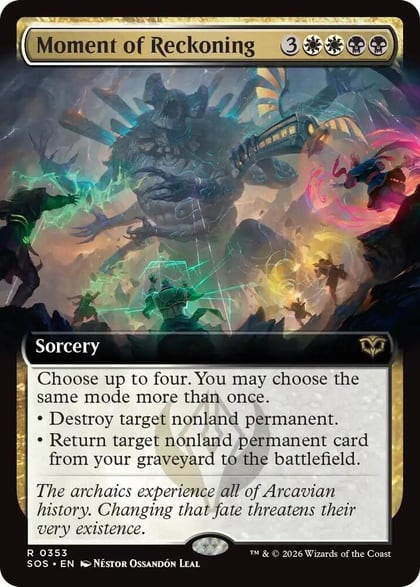 Moment of Reckoning (Extended Art), Secrets of Strixhaven 353