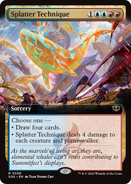 Splatter Technique (Extended Art), Secrets of Strixhaven 356