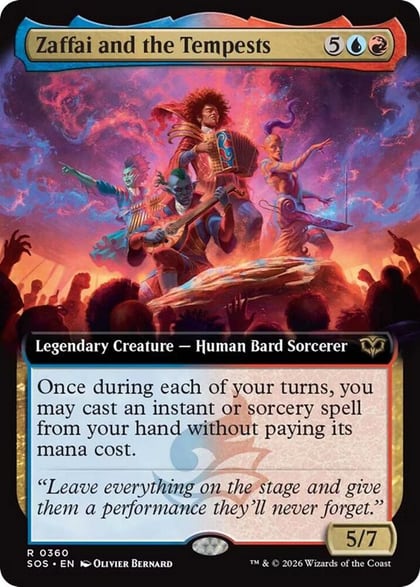 Zaffai and the Tempests (Extended Art), Secrets of Strixhaven 360