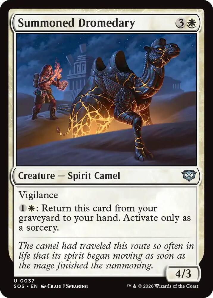 Summoned Dromedary, Secrets of Strixhaven 37