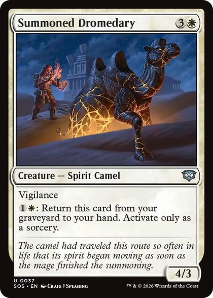 Summoned Dromedary, Secrets of Strixhaven 37