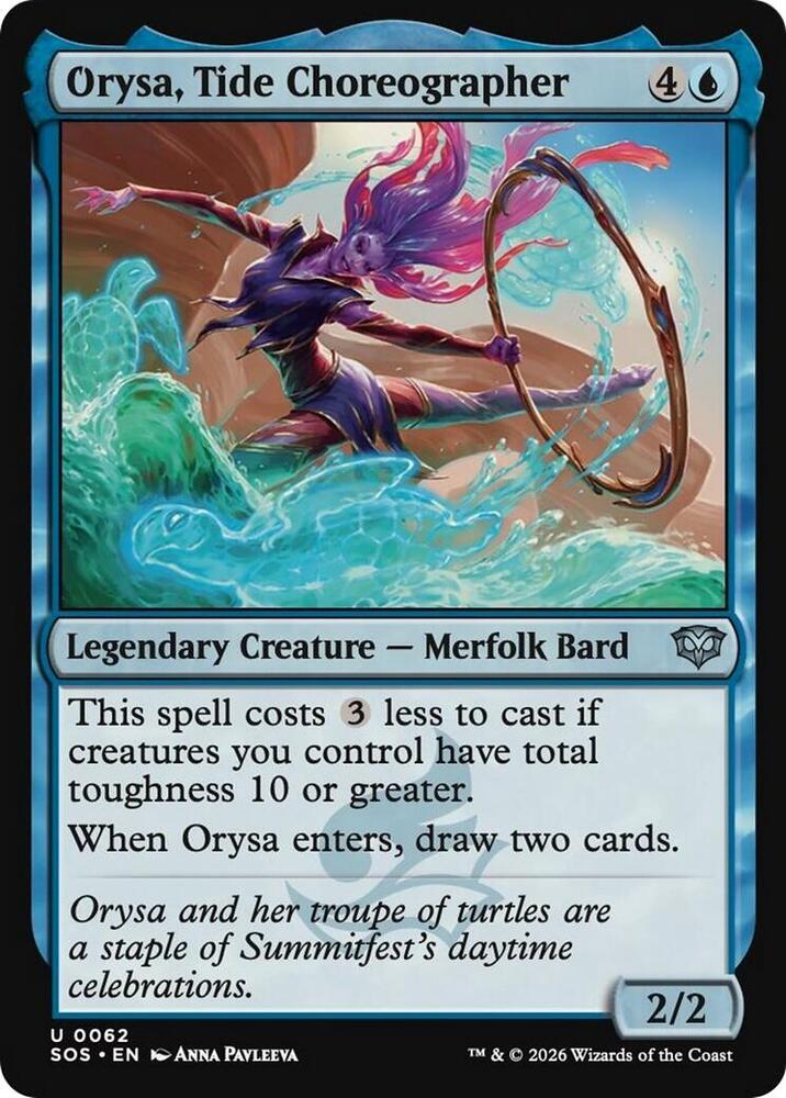 Orysa, Tide Choreographer, Secrets of Strixhaven 62