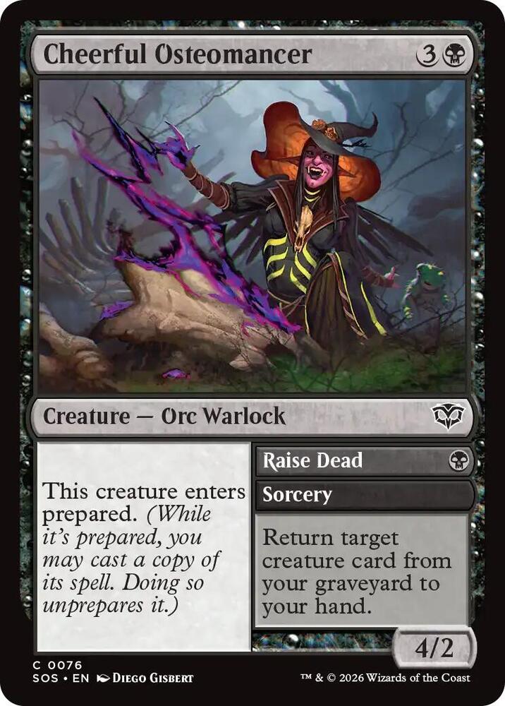 Cheerful Osteomancer, Secrets of Strixhaven 76