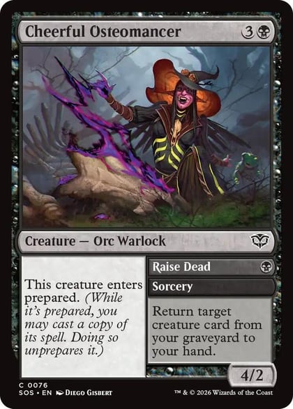 Cheerful Osteomancer, Secrets of Strixhaven 76