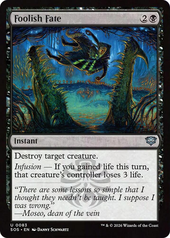 Foolish Fate, Secrets of Strixhaven 83