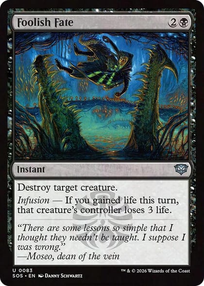 Foolish Fate, Secrets of Strixhaven 83