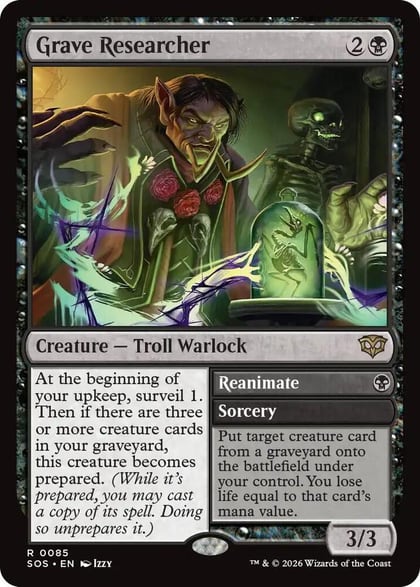 Grave Researcher, Secrets of Strixhaven 85
