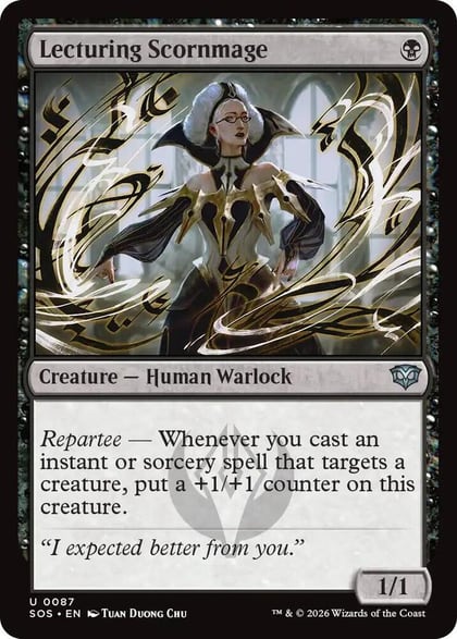 Lecturing Scornmage, Secrets of Strixhaven 87