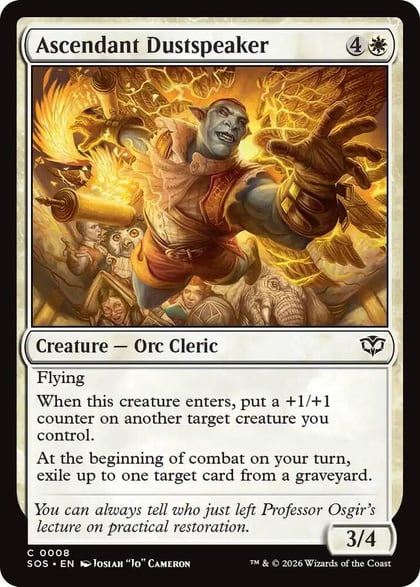 Ascendant Dustspeaker, Secrets of Strixhaven 8