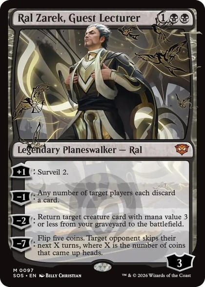 Ral Zarek, Guest Lecturer, Secrets of Strixhaven 97