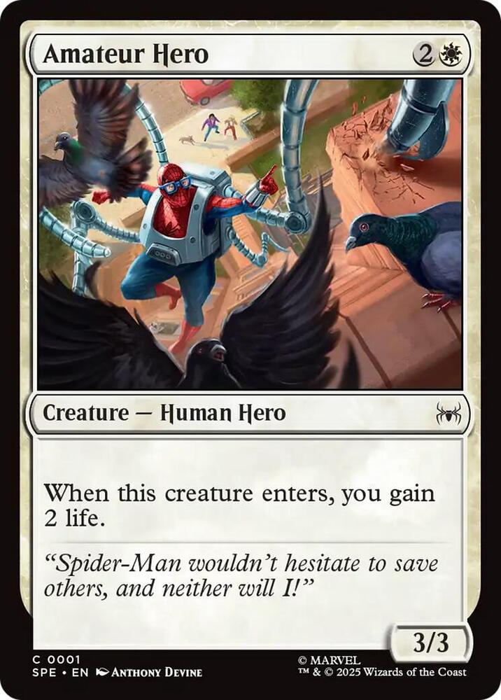 Amateur Hero, Marvel's Spider-Man: Eternal-Legal 1