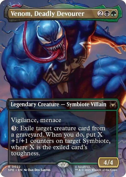 Venom, Deadly Devourer (Borderless), Marvel's Spider-Man: Eternal-Legal 22