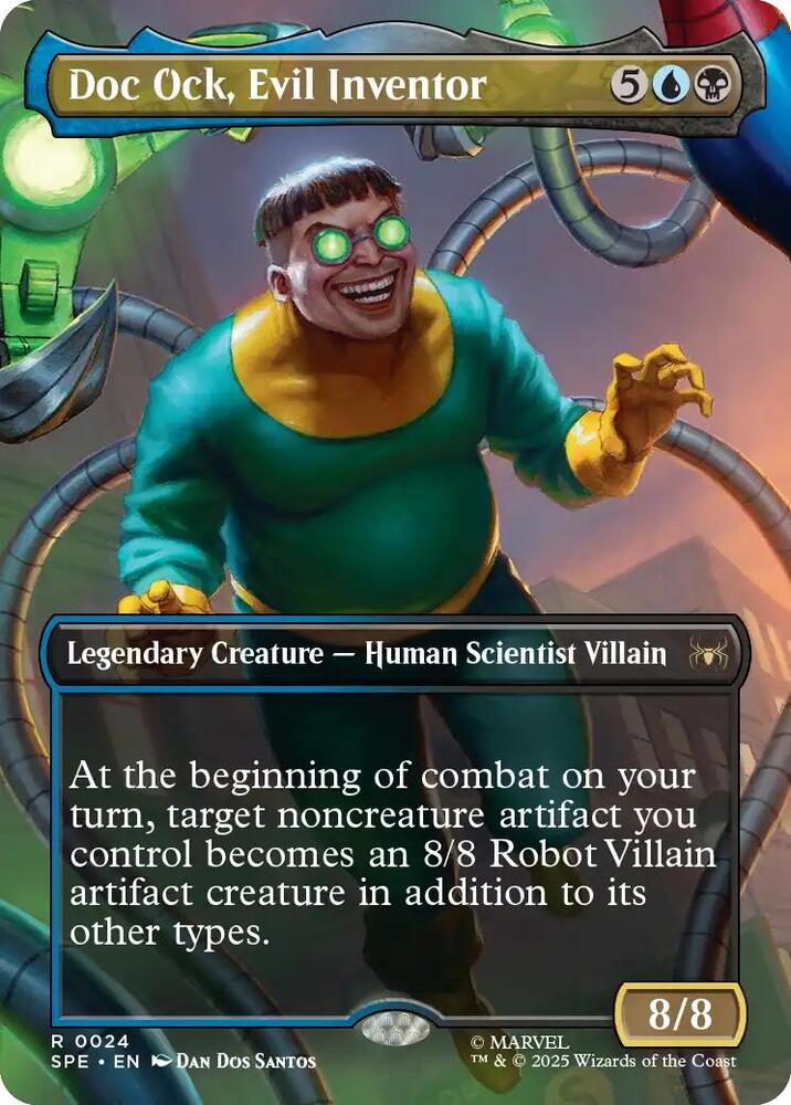 Doc Ock, Evil Inventor (Borderless), Marvel's Spider-Man: Eternal-Legal 24