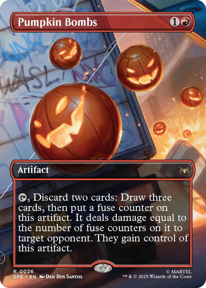 Pumpkin Bombs (Borderless), Marvel's Spider-Man: Eternal-Legal 26