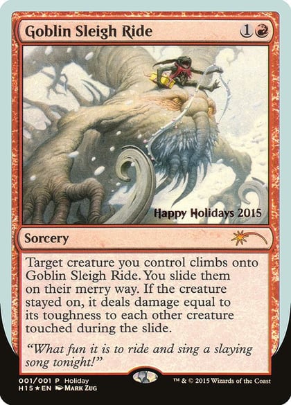 Goblin Sleigh Ride, Special Occasion 1