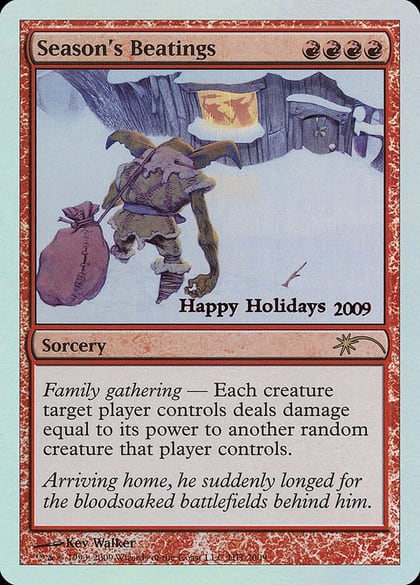Season's Beatings, Special Occasion 2009