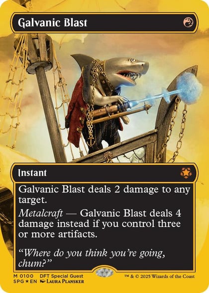 Galvanic Blast (Borderless) (First-Place Foil), Special Guests 100