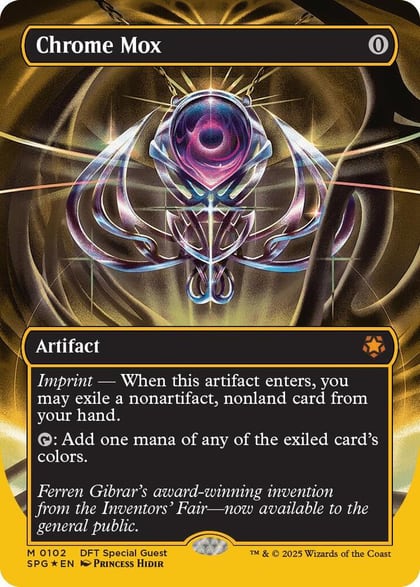 Chrome Mox (Borderless) (First-Place Foil), Special Guests 102