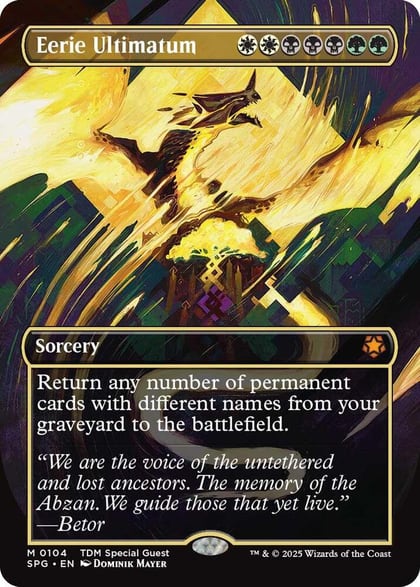 Eerie Ultimatum (Borderless), Special Guests 104