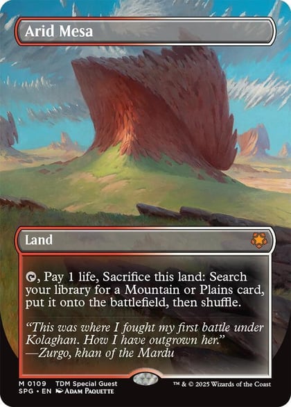 Arid Mesa (Borderless), Special Guests 109