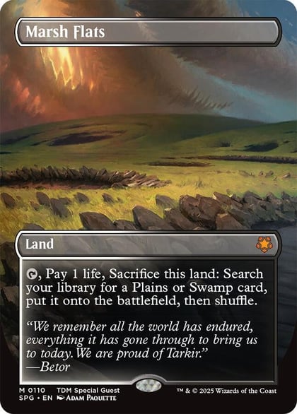 Marsh Flats (Borderless), Special Guests 110