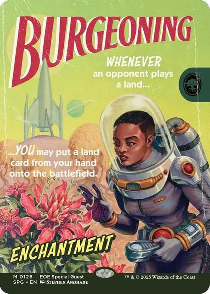 Burgeoning (Showcase), Special Guests 126