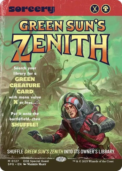 Green Sun's Zenith (Showcase), Special Guests 127