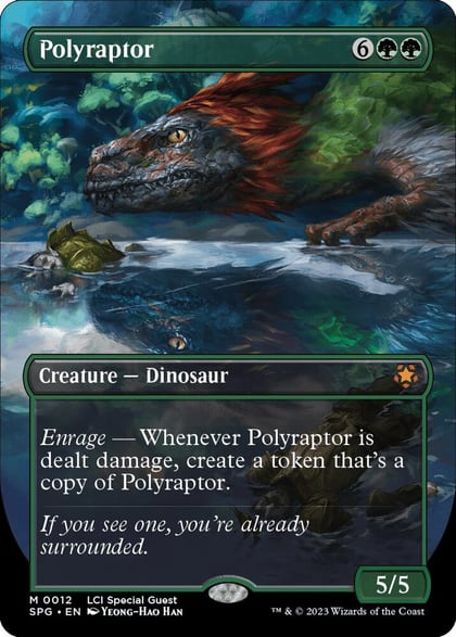 Polyraptor (Borderless), Special Guests 12